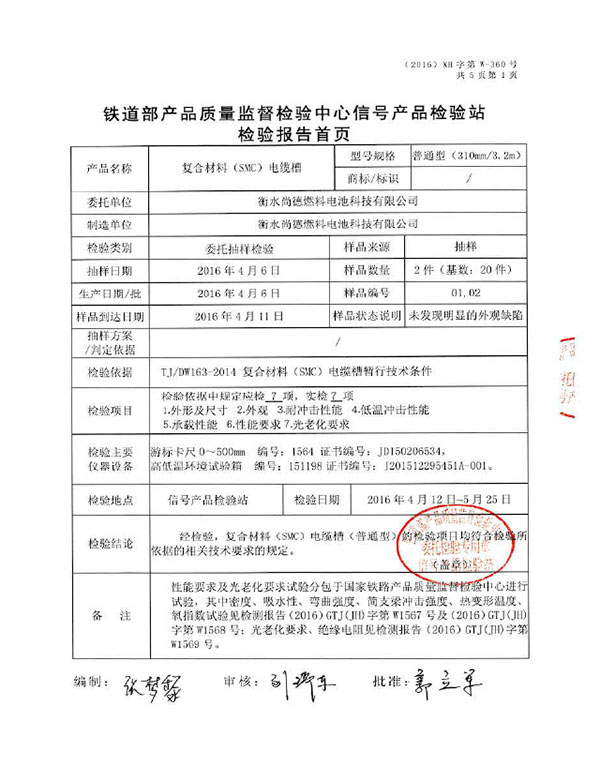 檢測(cè)報(bào)告